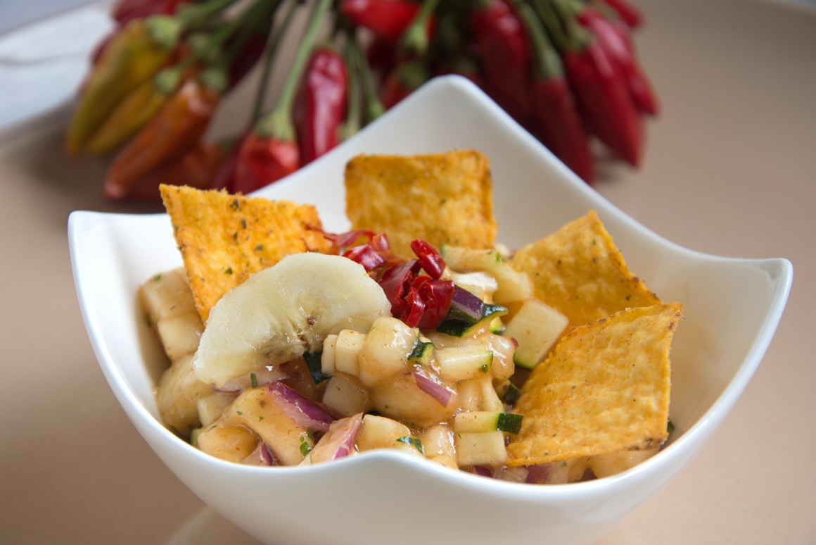 Limetten-Bananen-Salsa