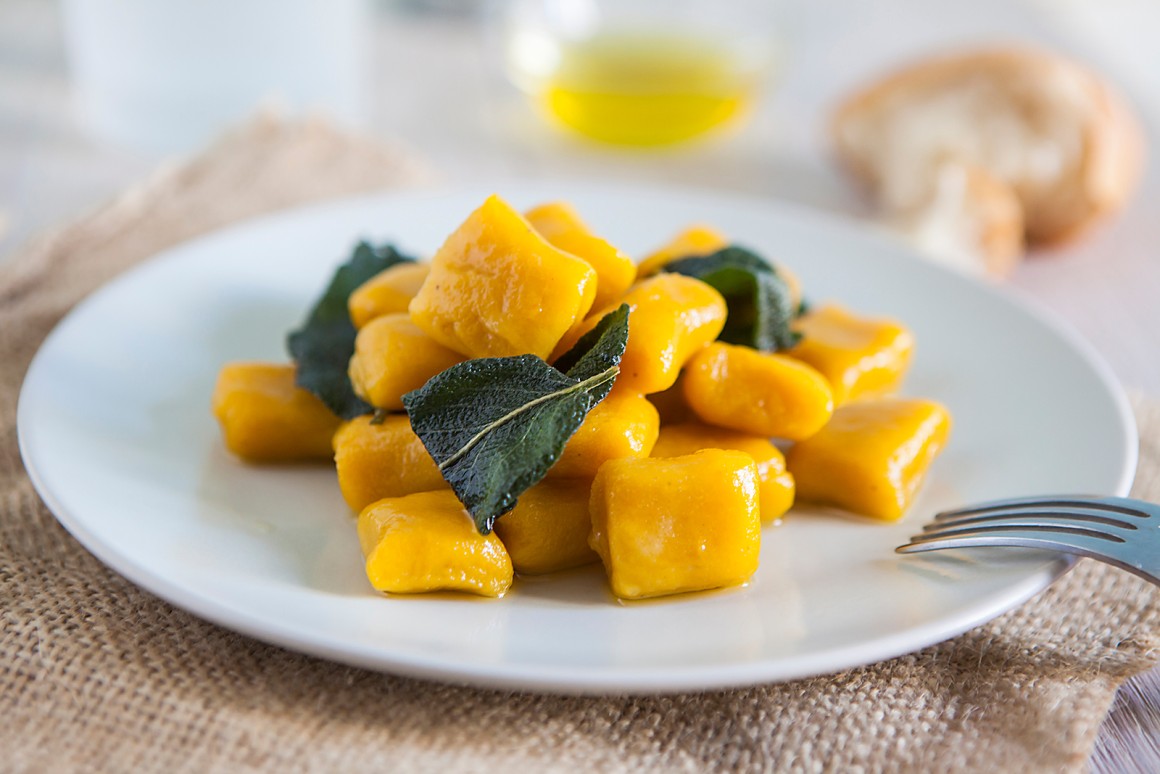 Kürbis-Gnocchi