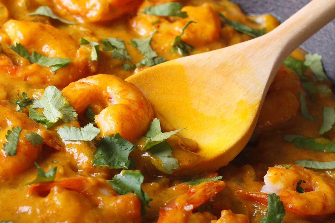 Indisches Garnelen-Curry - Rezept