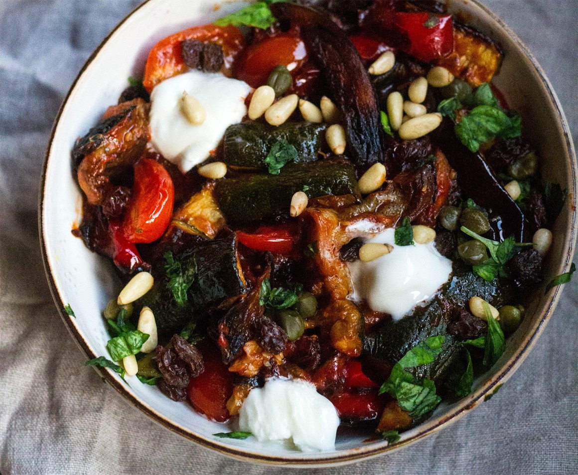 Feurige Caponata
