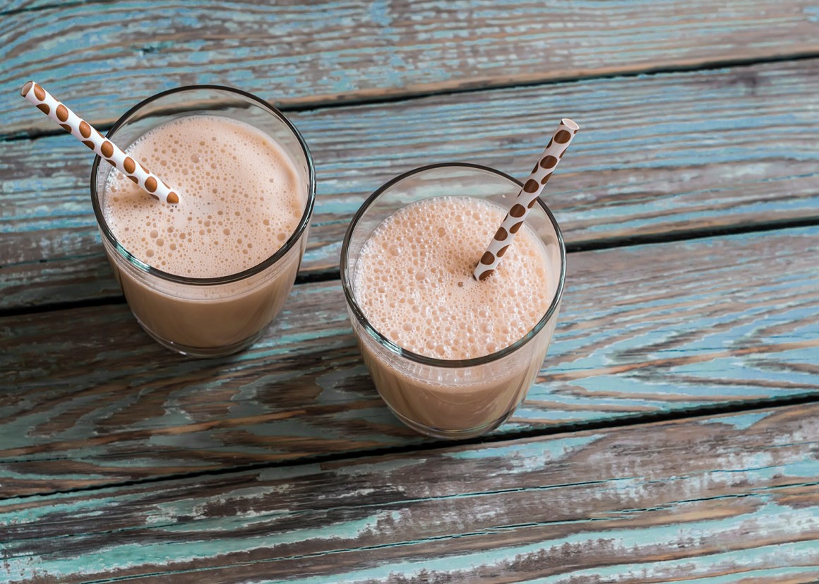 Bananen-Nutella-Drink