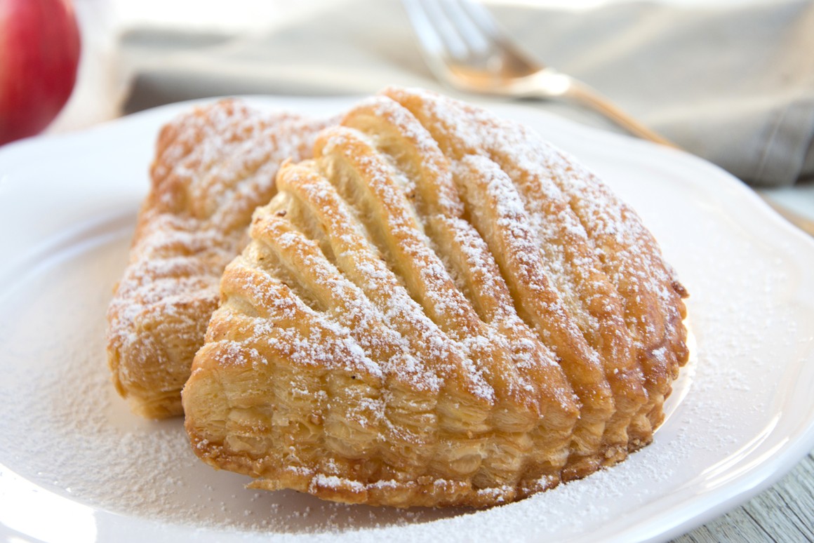 Blitzschnelle, vegane Apfeltaschen