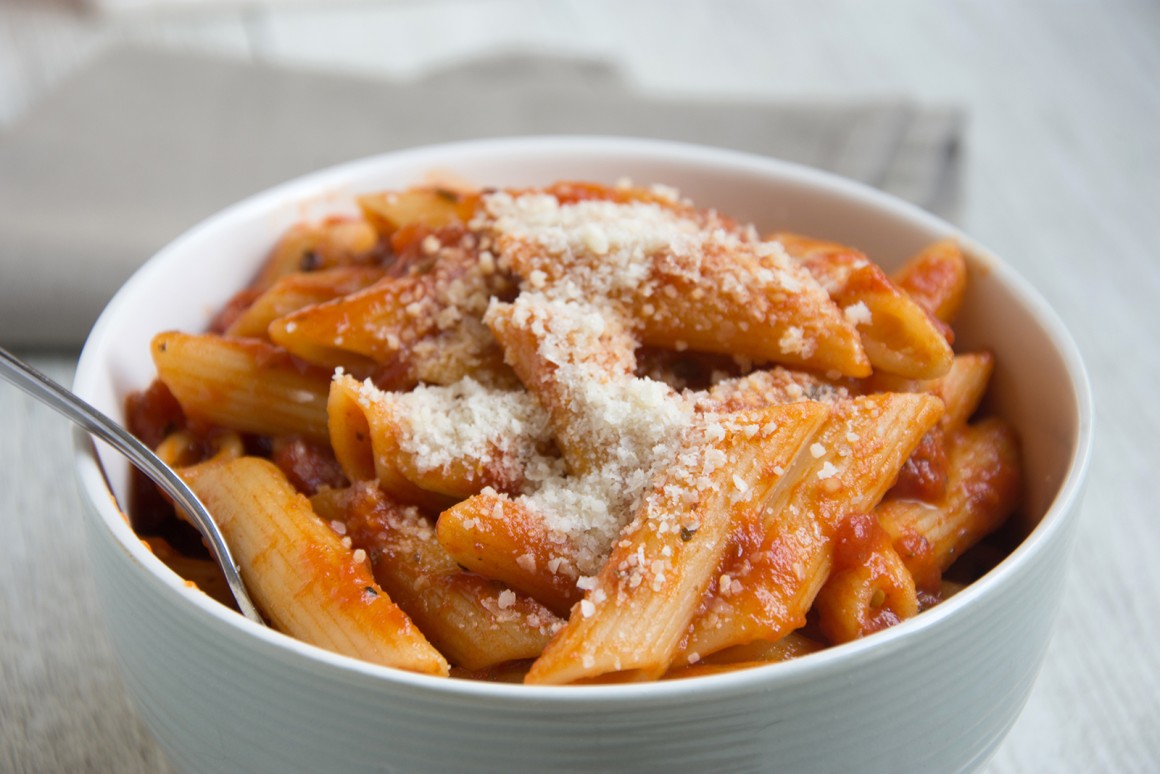 Thailändische Arrabiata-Pasta