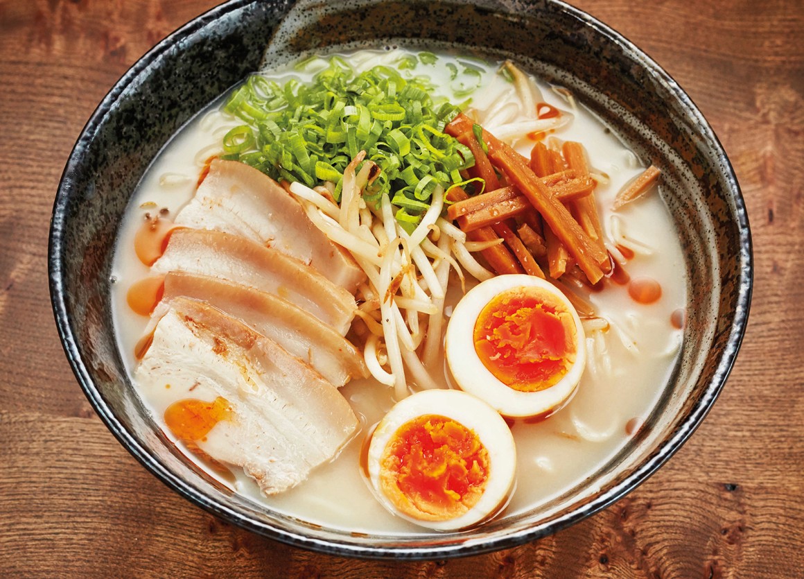 Ramensuppe mit Char Siu