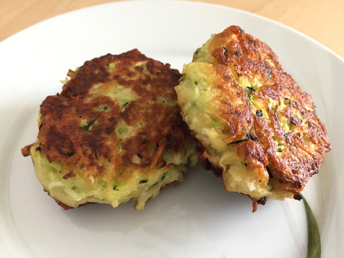 Zucchini-Kartoffel-Laibchen