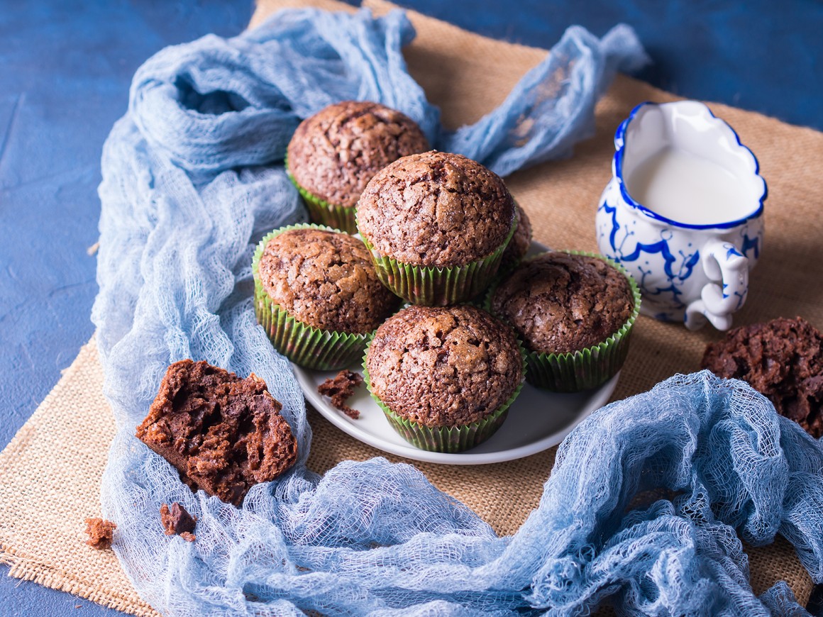 Schoko-Bananen-Muffins