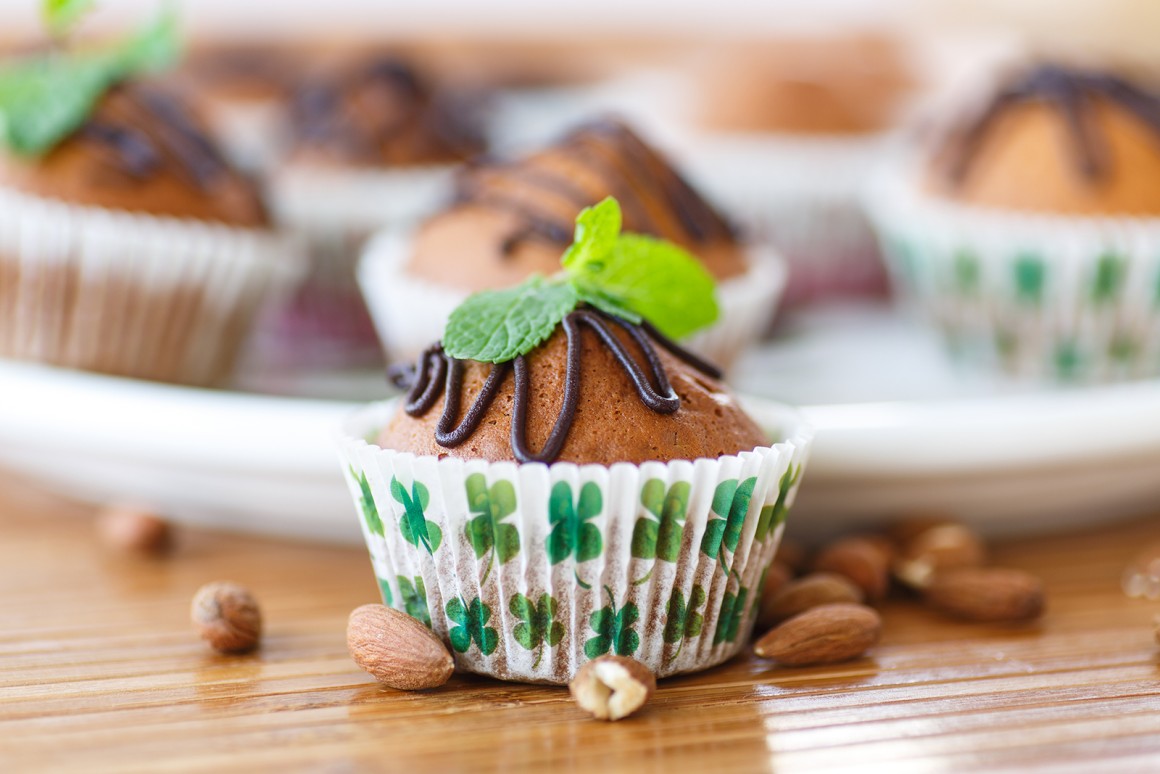 Mandelmuffins mit Nutella - Rezept