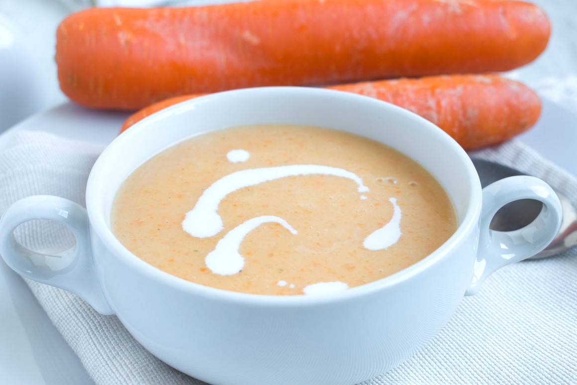 Möhren-Ingwer-Suppe