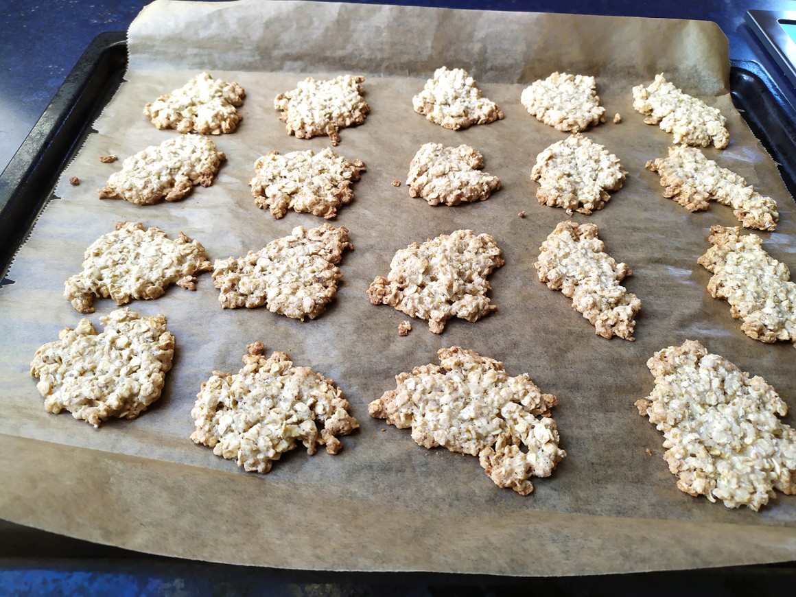 Haferkekse mit Joghurt