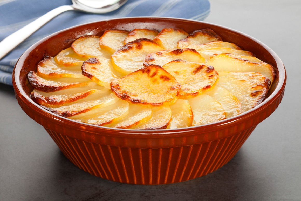 Kartoffelgratin ohne Käse - Rezept