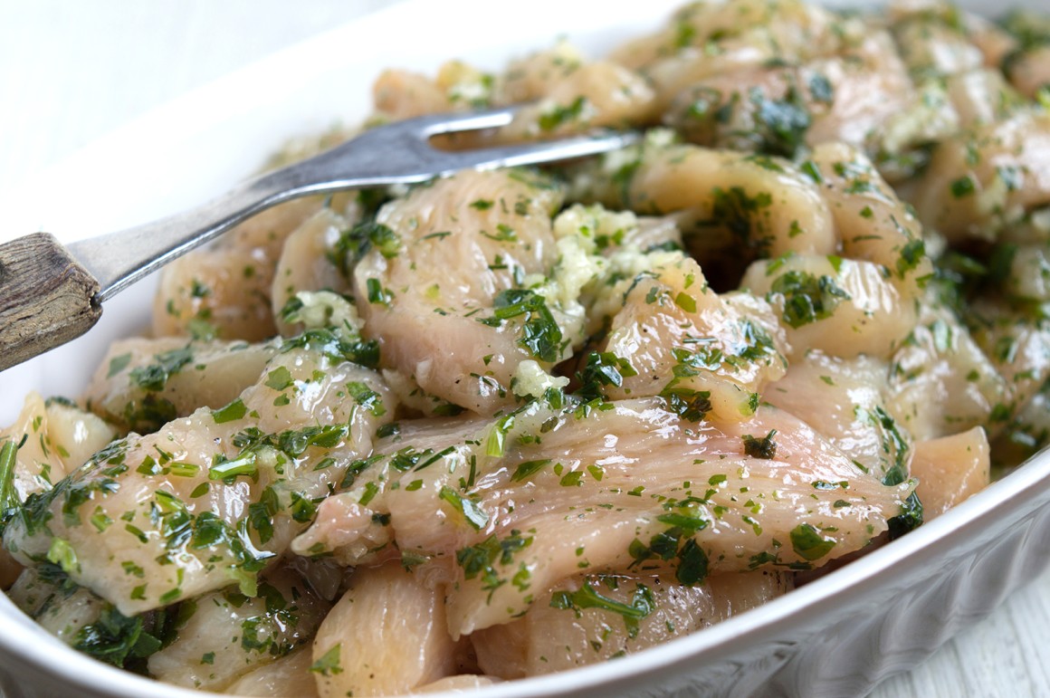 Koriander-Knoblauch-Marinade