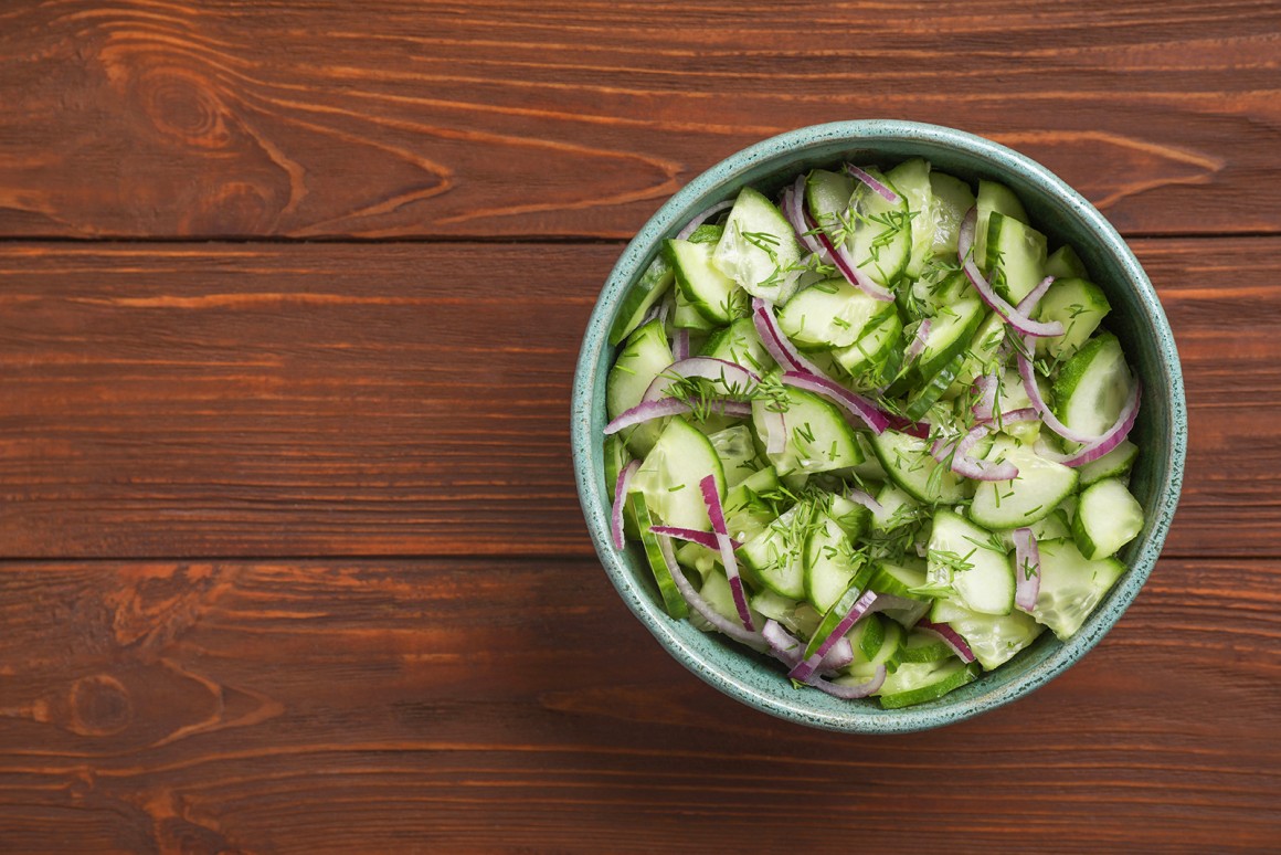 Gurkensalat mit Dill