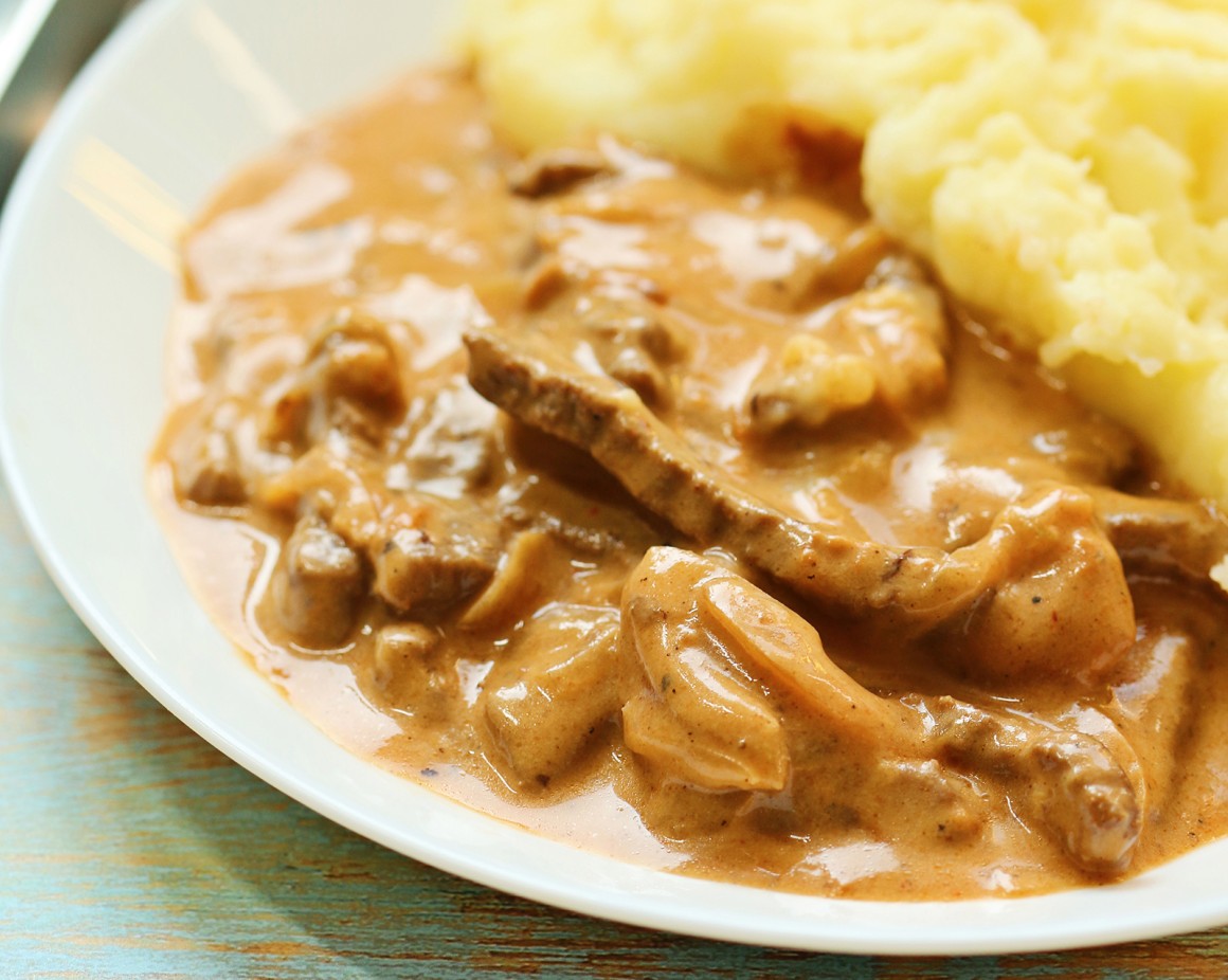 Gowjadina Stroganow -  Boeuf  Straganoff