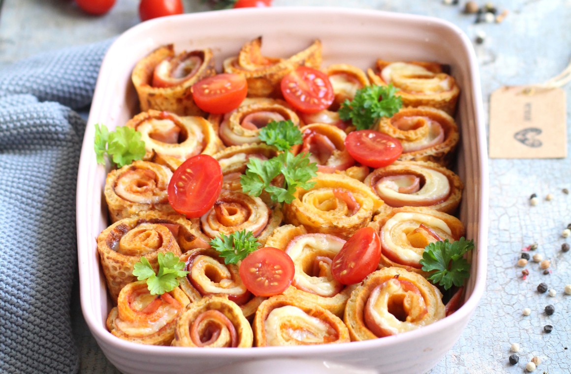 Pizza-Pfannkuchen