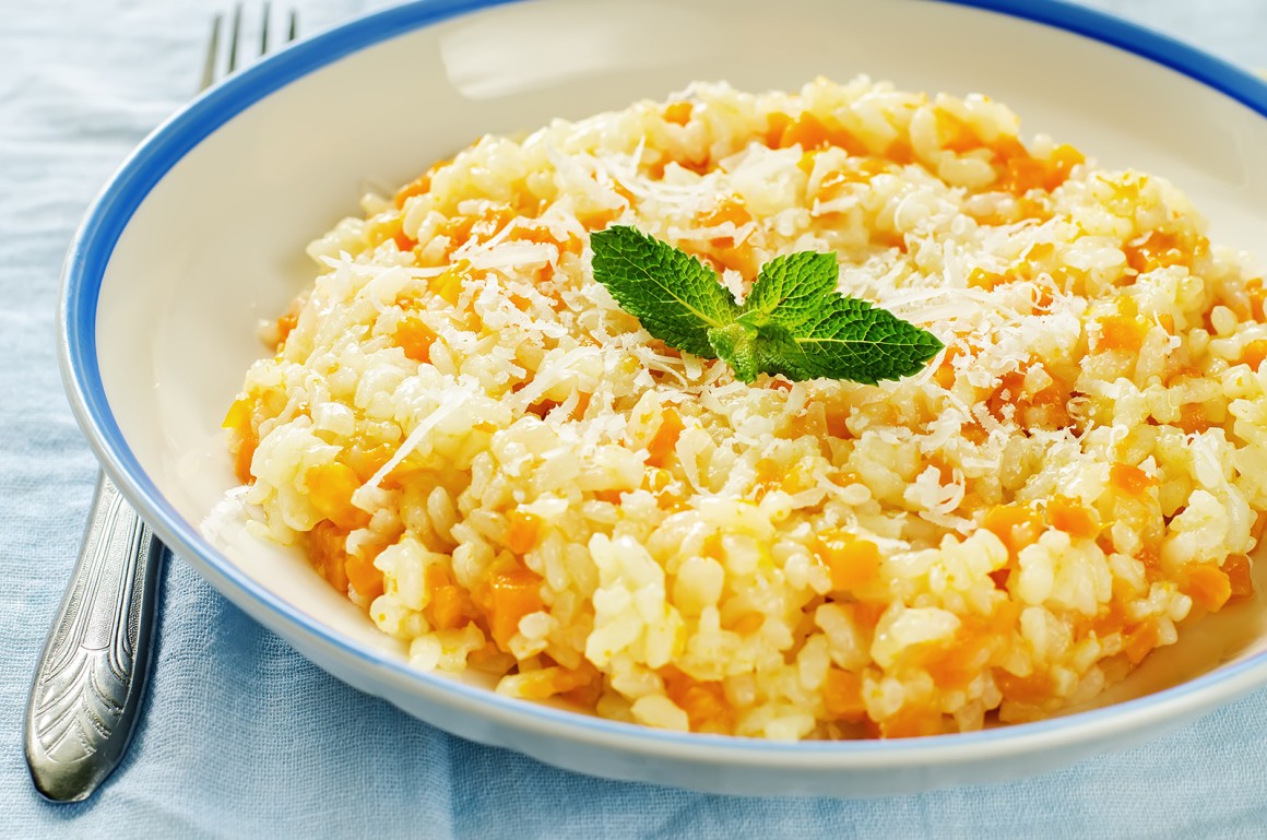 Risotto mit Kürbis