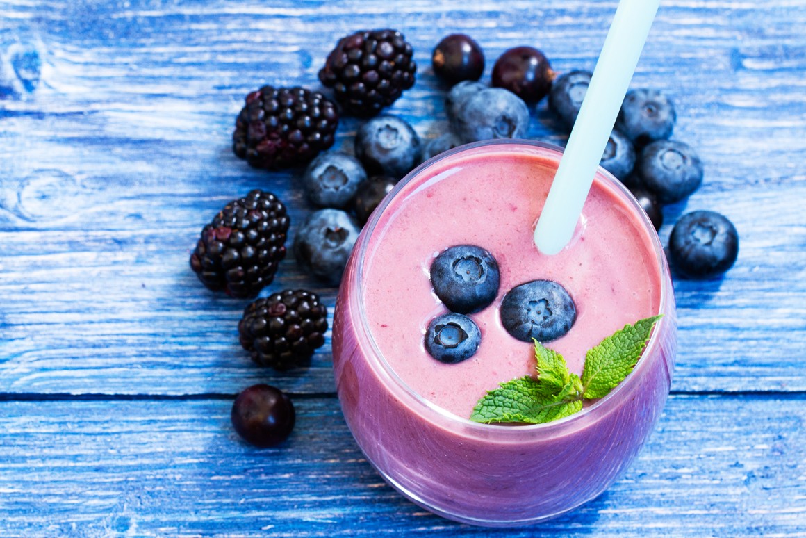 Veganer Beeren-Smoothie