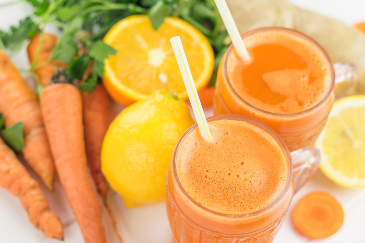 Möhren-Orangen-Smoothie