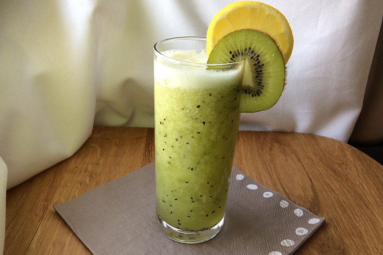 Kiwi-Zitronen Drink