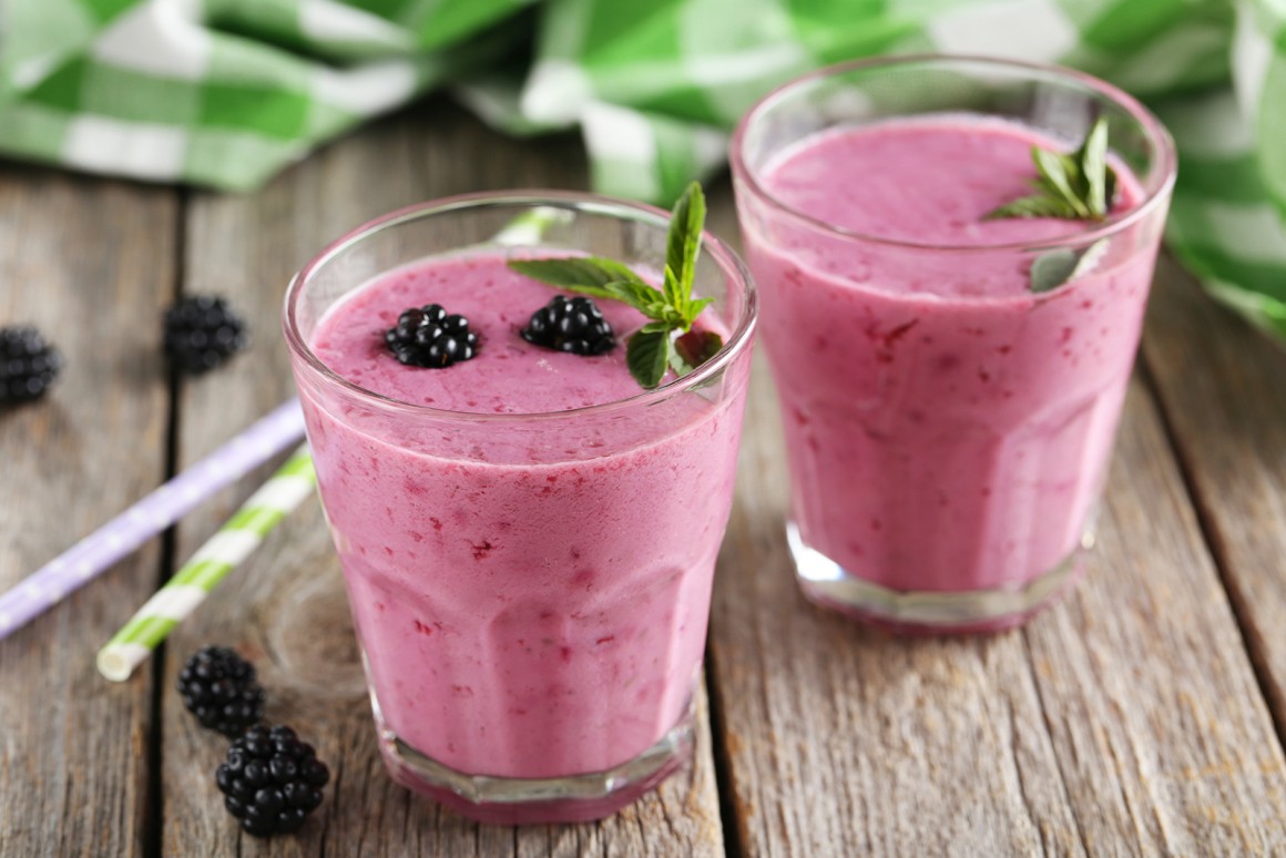 Brombeer-Bananen-Smoothie - Rezept