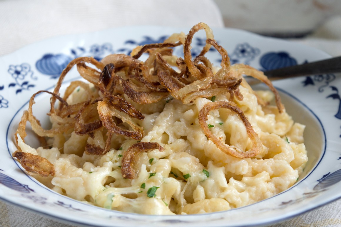 Schwäbische Käsespätzle