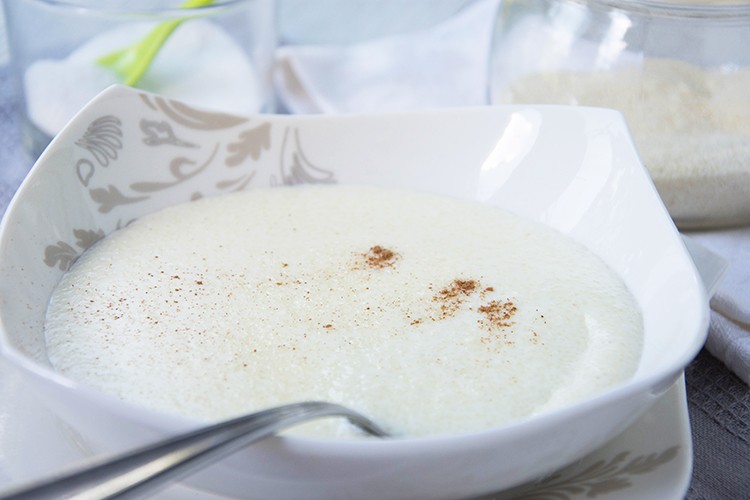 Sahniger Grießpudding