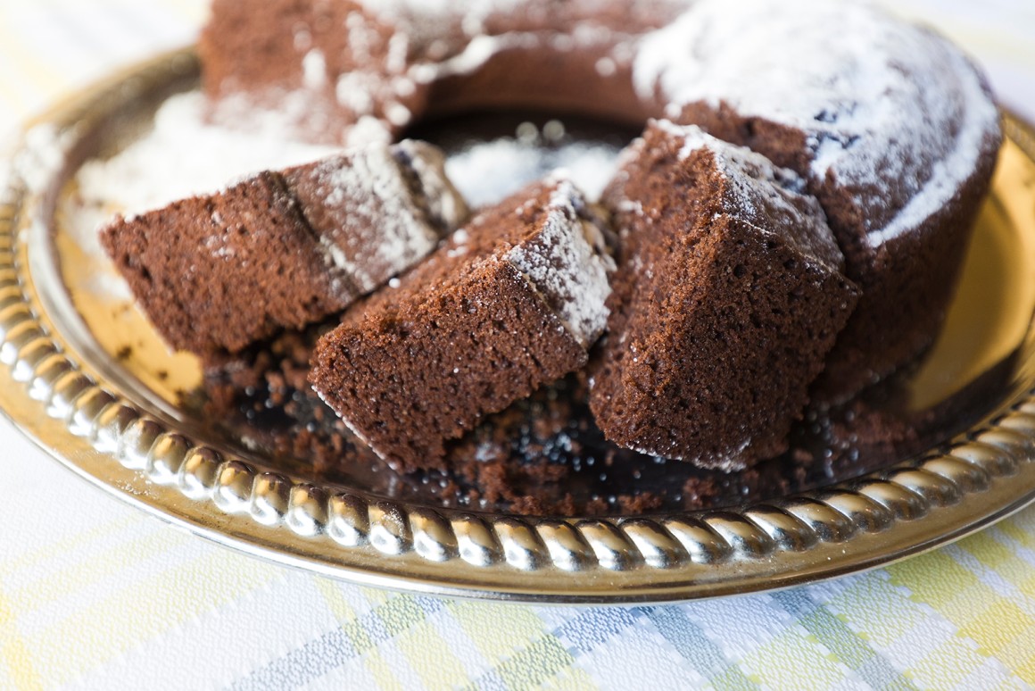 Veganer Kakao-Rührkuchen