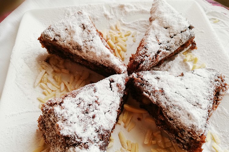 Schokokuchen mit Muskatkürbis