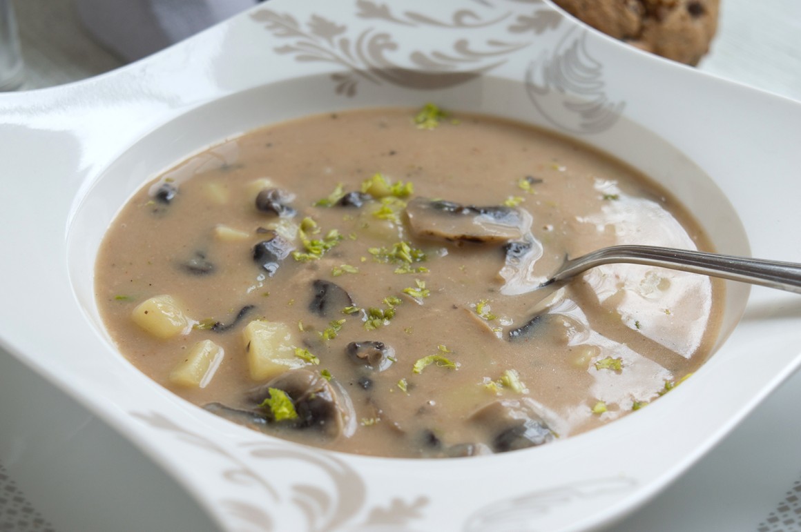 Sächsische Pilzsuppe