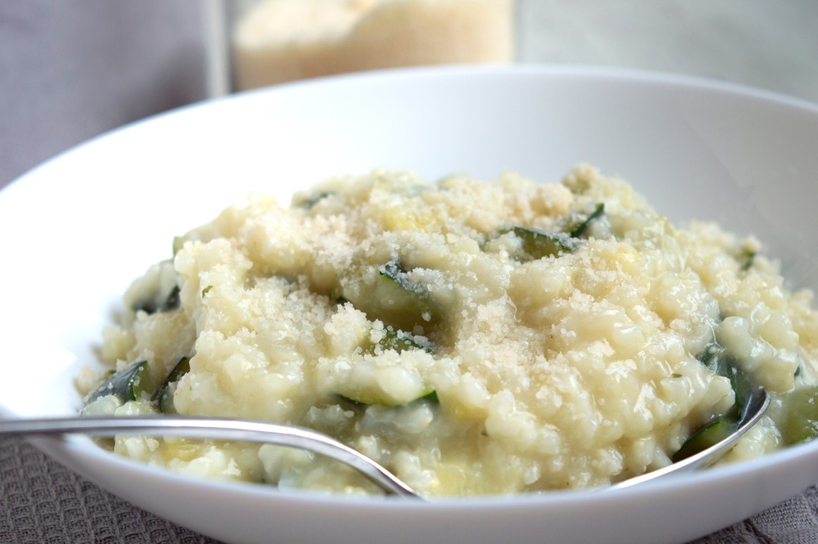 Zucchini-Risotto