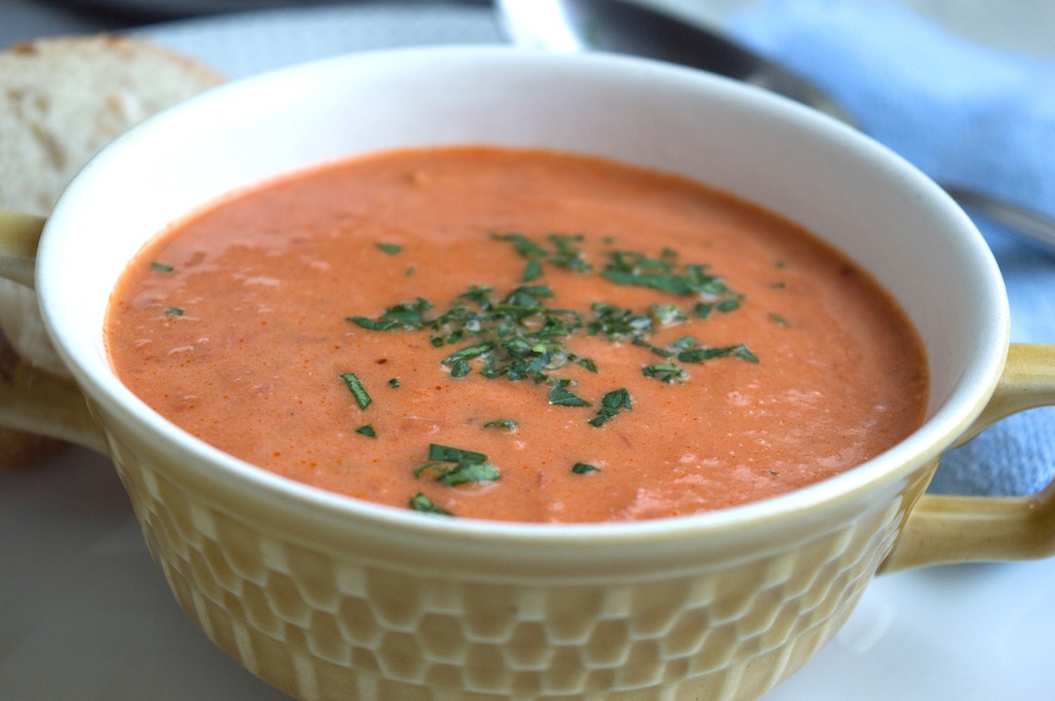 Cremige Tomatensuppe - Rezept