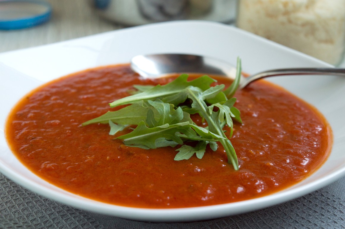 Tomatensuppe ohne Sahne