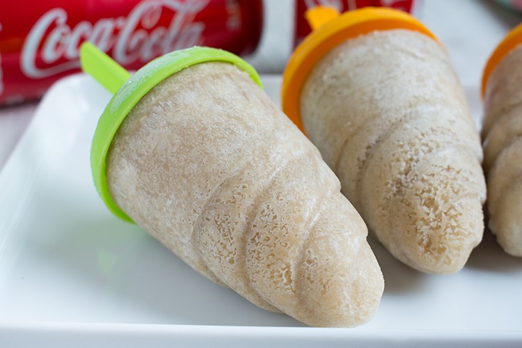Eisgekühlte Coca-Cola