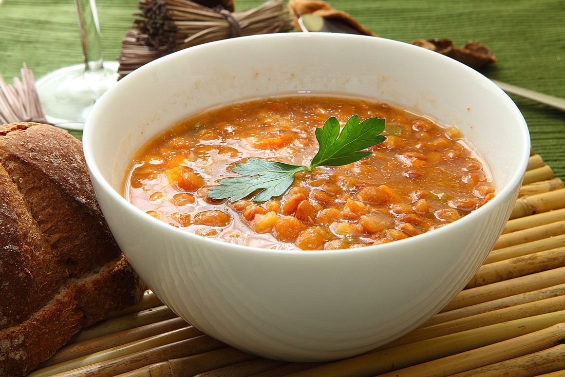 Linsensuppe