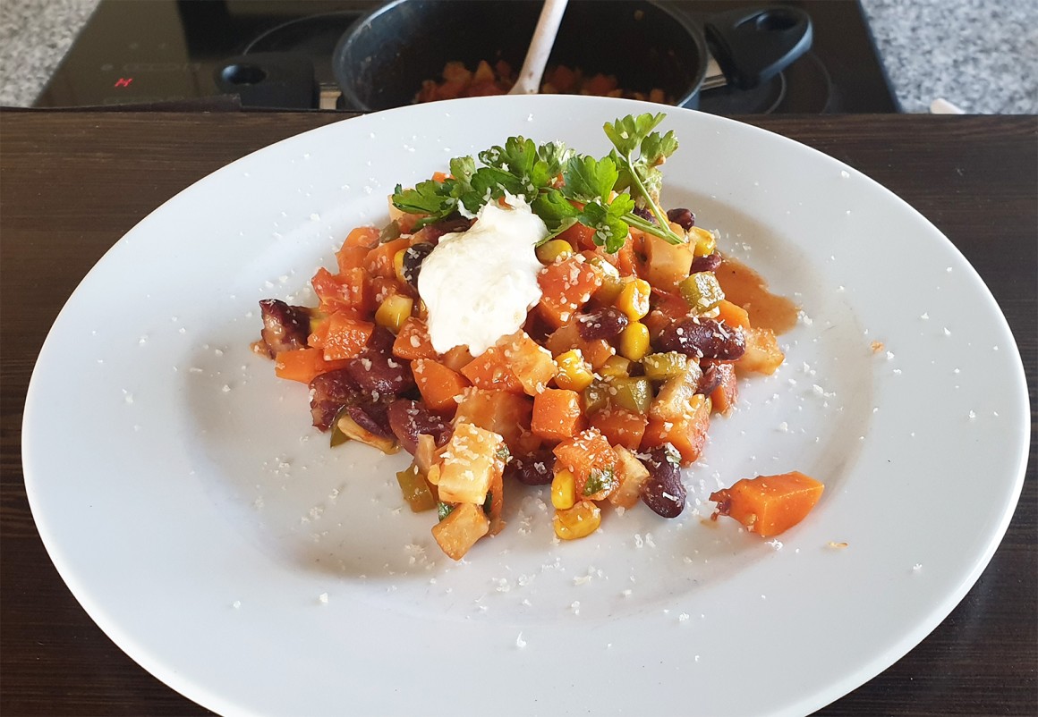 Einfaches Chili sin Carne