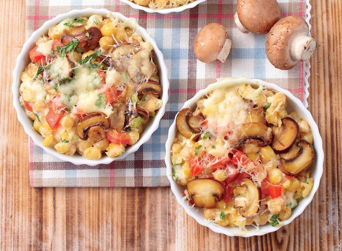 Erbsengratin