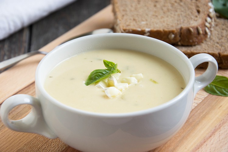 Camembertsuppe