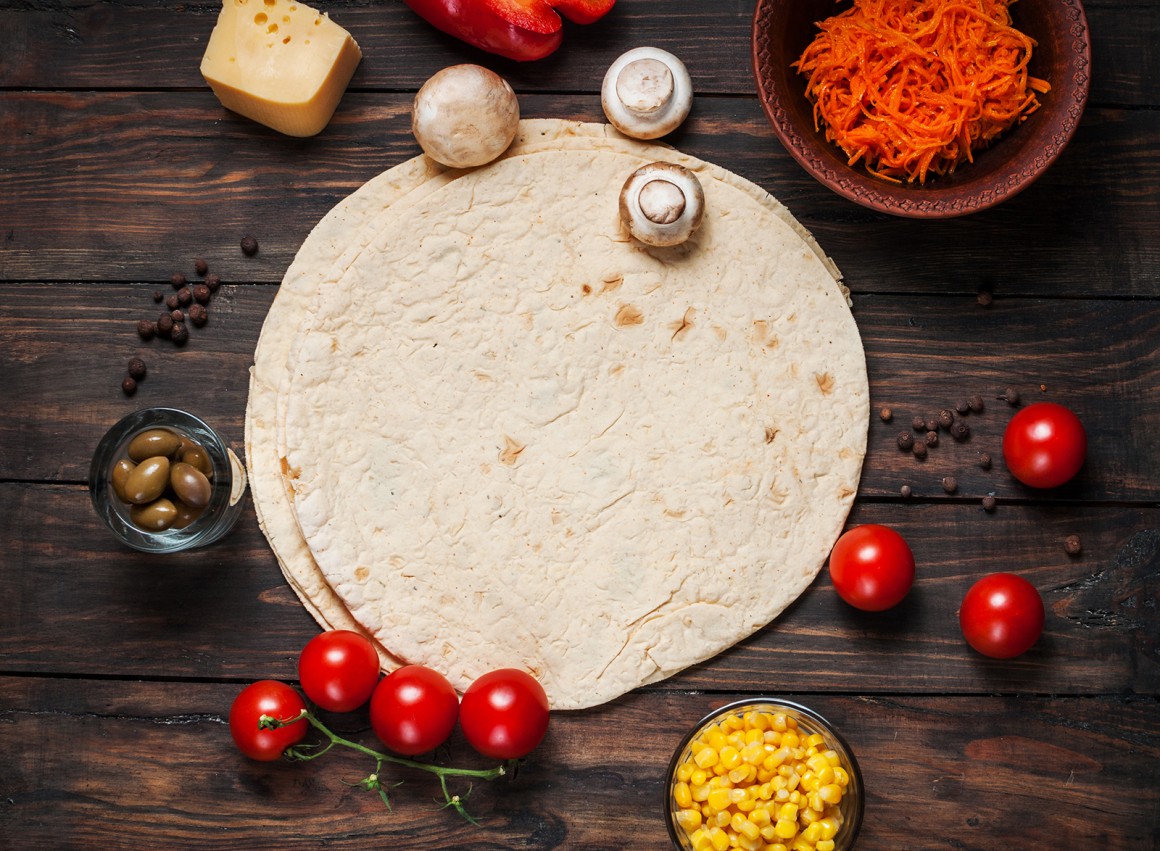 Grundrezept für Wraps