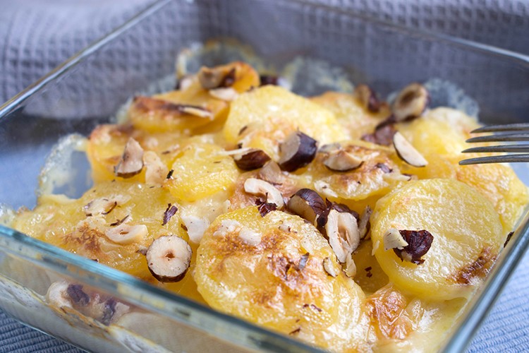 Veganes Kartoffelgratin