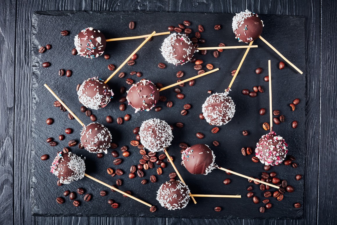 Kaffee Cake-Pops