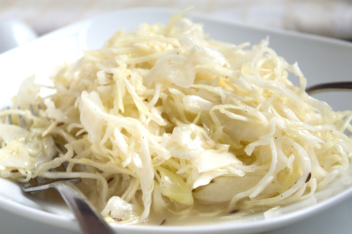 Lauwarmer Krautsalat
