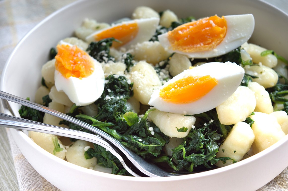 Spinat-Gnocchi