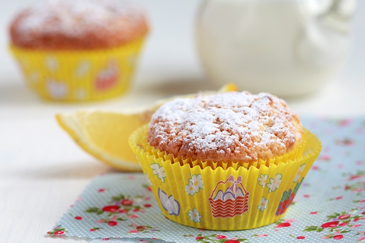 Leckere Kokos-Zitronen-Muffins