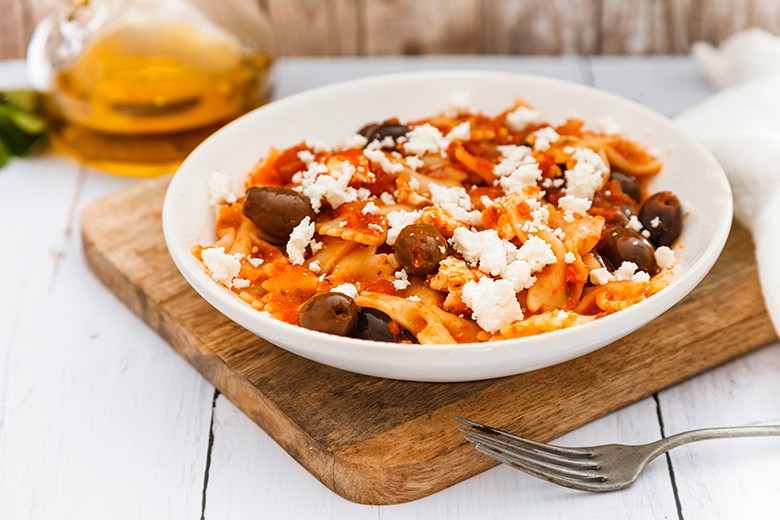 Griechische Nudeln