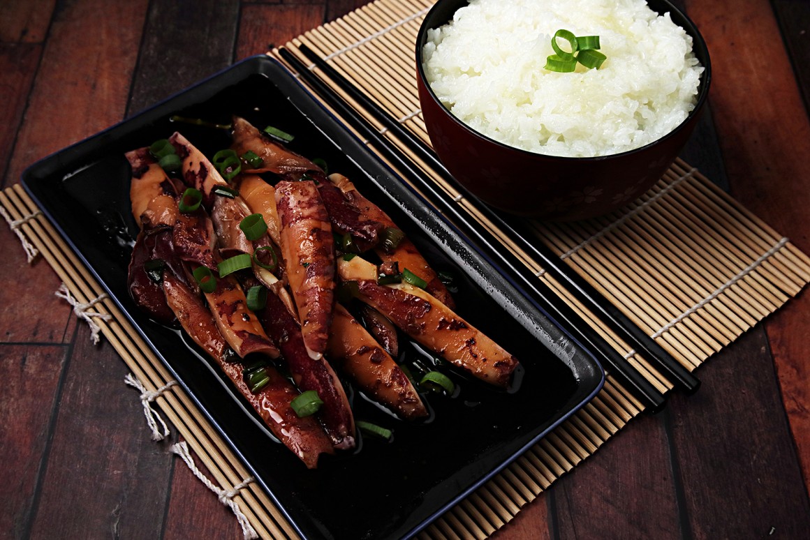 Schneller Tintenfisch aus Japan