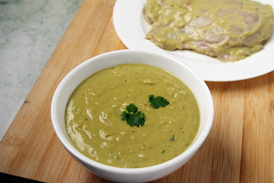 Geflügelmarinade mit Erdnussbutter