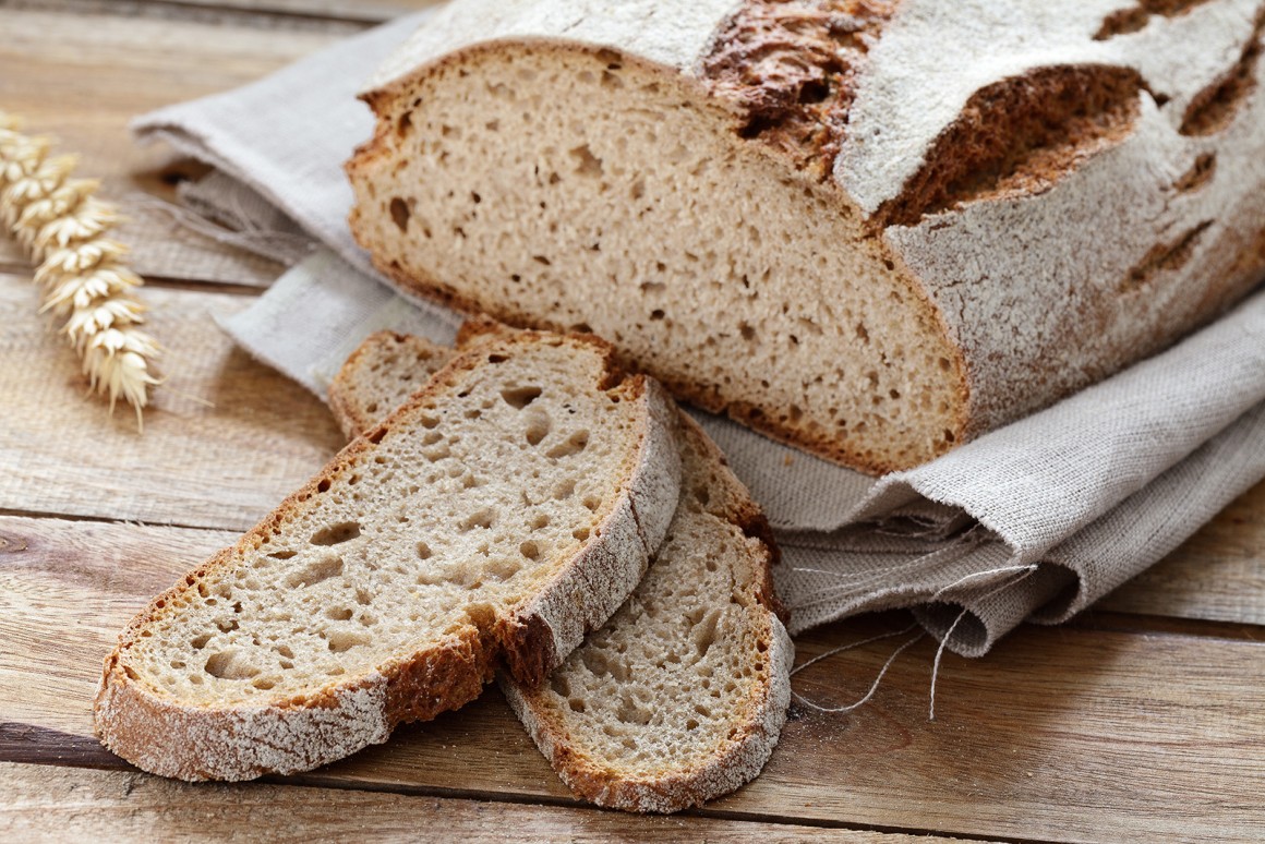 Bauernbrot mit Sauerteig