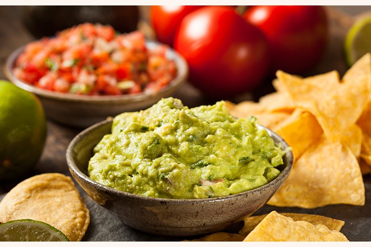 Guacamole mit Rucola