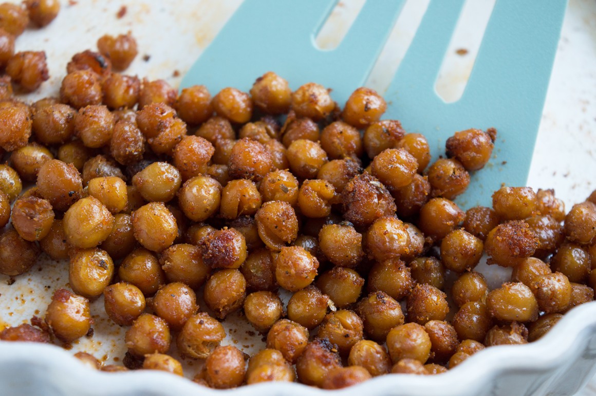 Würziger Kichererbsensnack