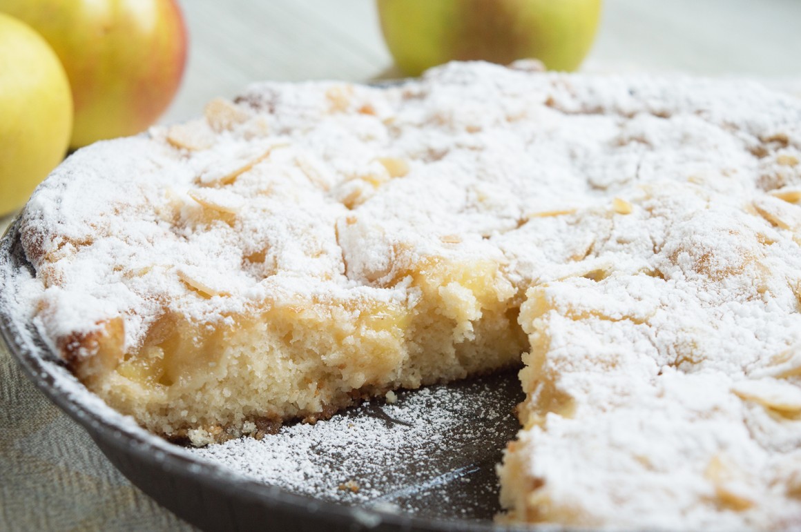 Streuselkuchen mit Apfel