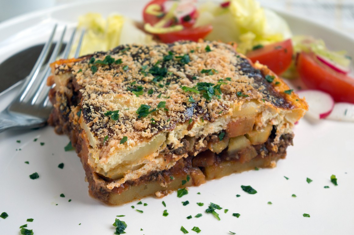 Moussaka ohne Aubergine